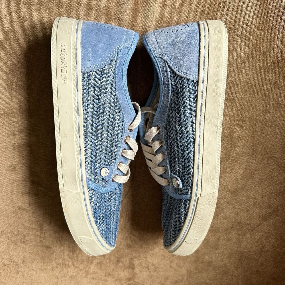 Satorisan Heisei Raffia Handmade Woven Suede Shoes Women's EU39 US 8.5 Sneakers - Picture 7 of 10